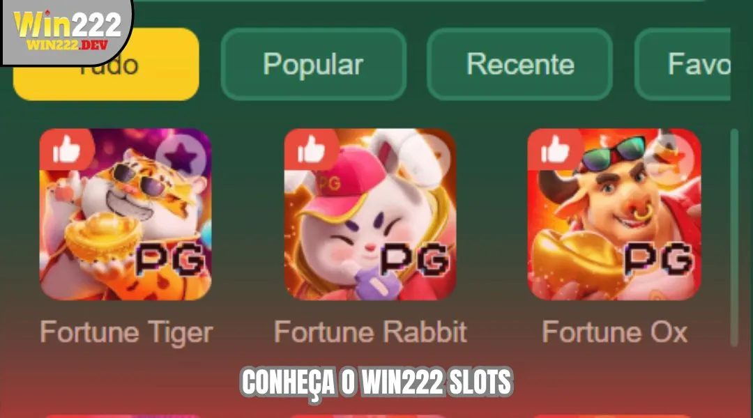 Conheça o WIN222 Slots