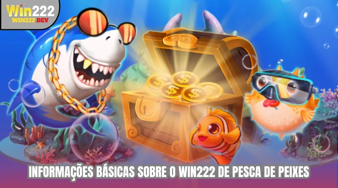 Informaçoes basicas sobre o WIN222 de pesca de peixes