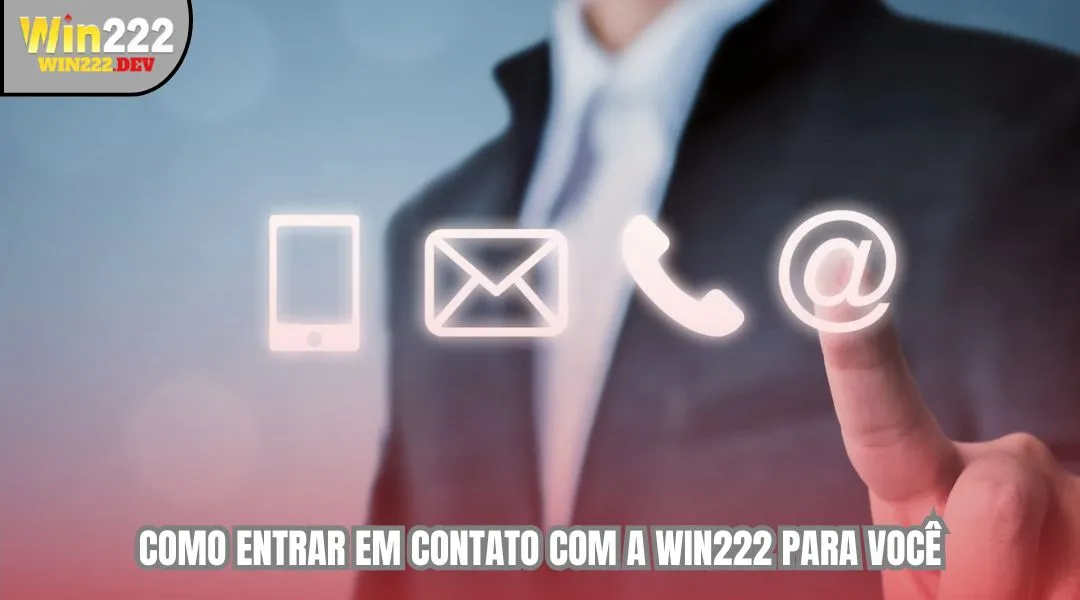 Como entrar em contato com a WIN222 para você