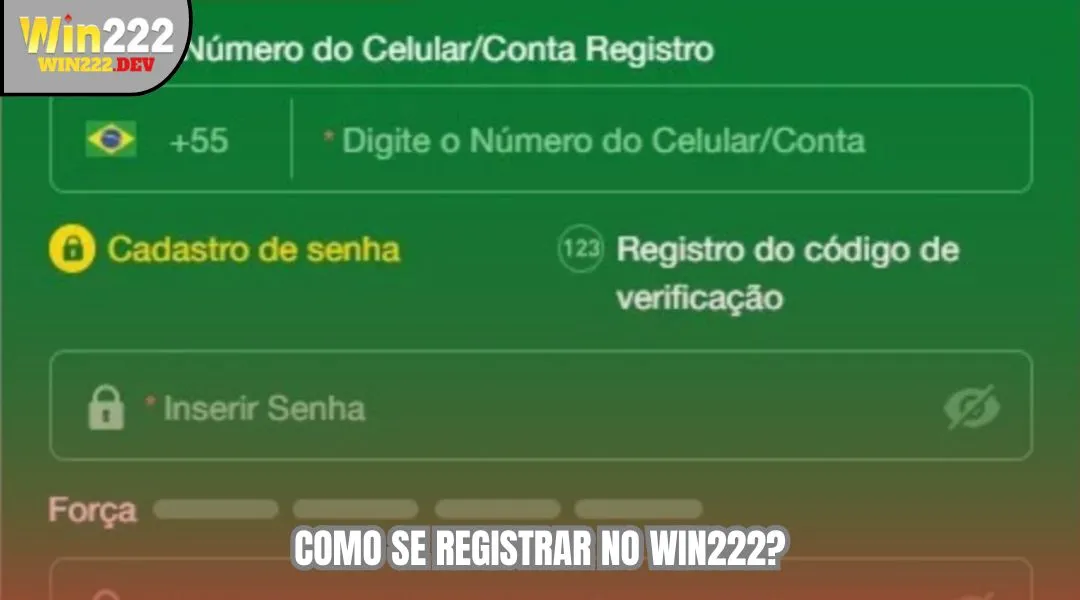 Como se registrar no WIN222