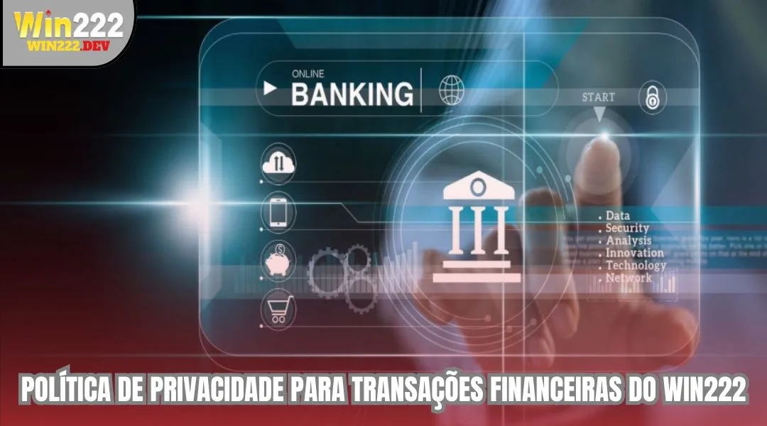 Política de privacidade para transações financeiras do WIN222