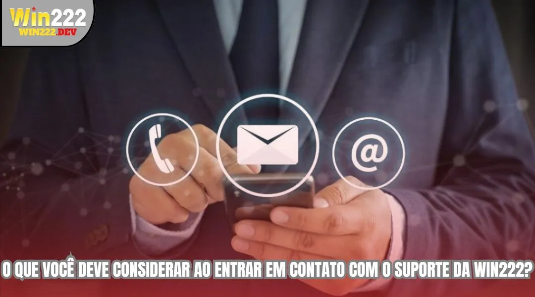 O que você deve considerar ao entrar em contato com o suporte da WIN222