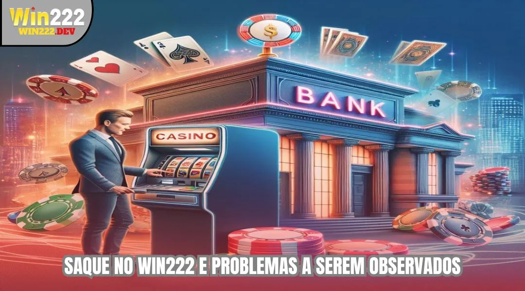 Saque no WIN222 e problemas a serem observados
